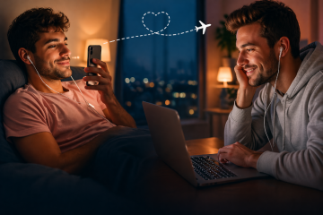 relation gay à distance